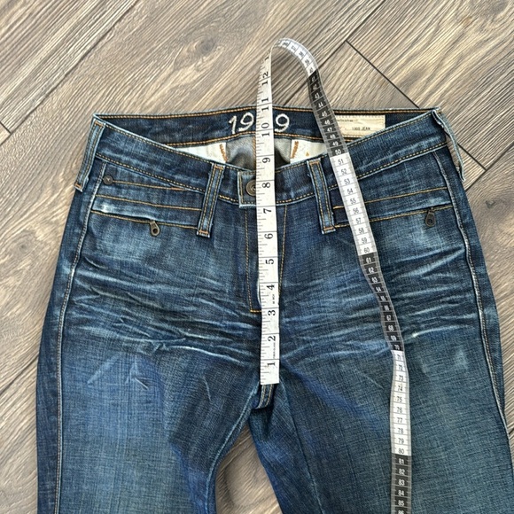 Engineered Dark Blue Denim Jeans size 2 funky cool - Picture 13 of 16